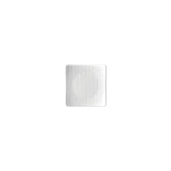 Teller 9 cm quadr. flach